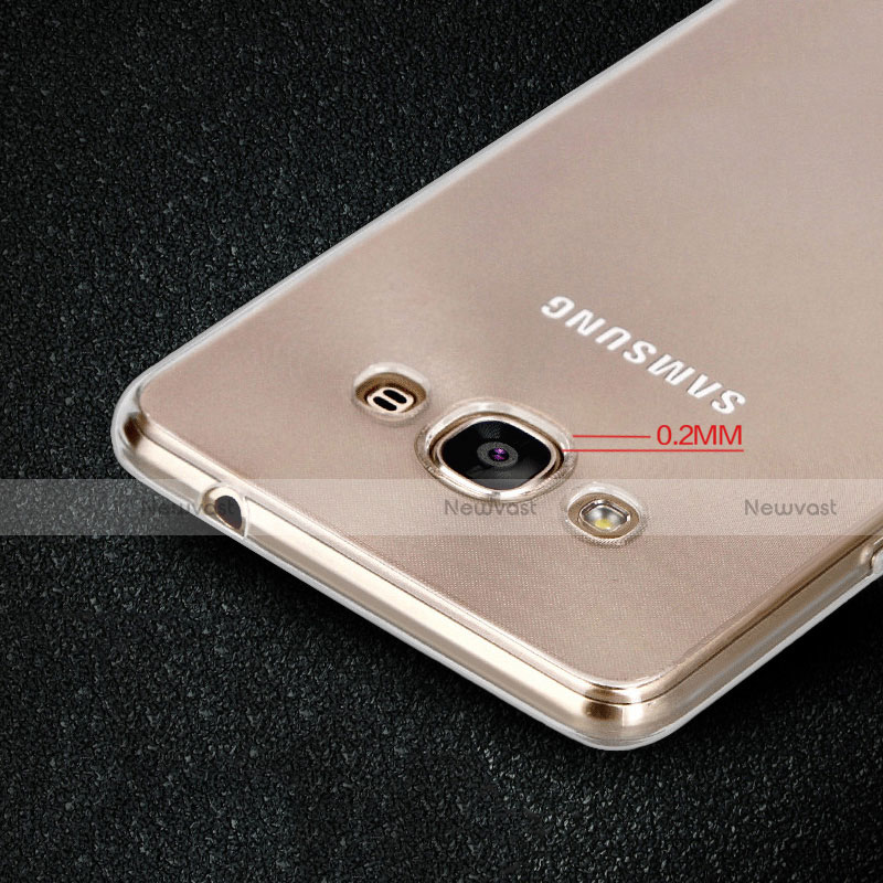 Ultra-thin Transparent TPU Soft Case T02 for Samsung Galaxy J3 Pro (2016) J3110 Clear