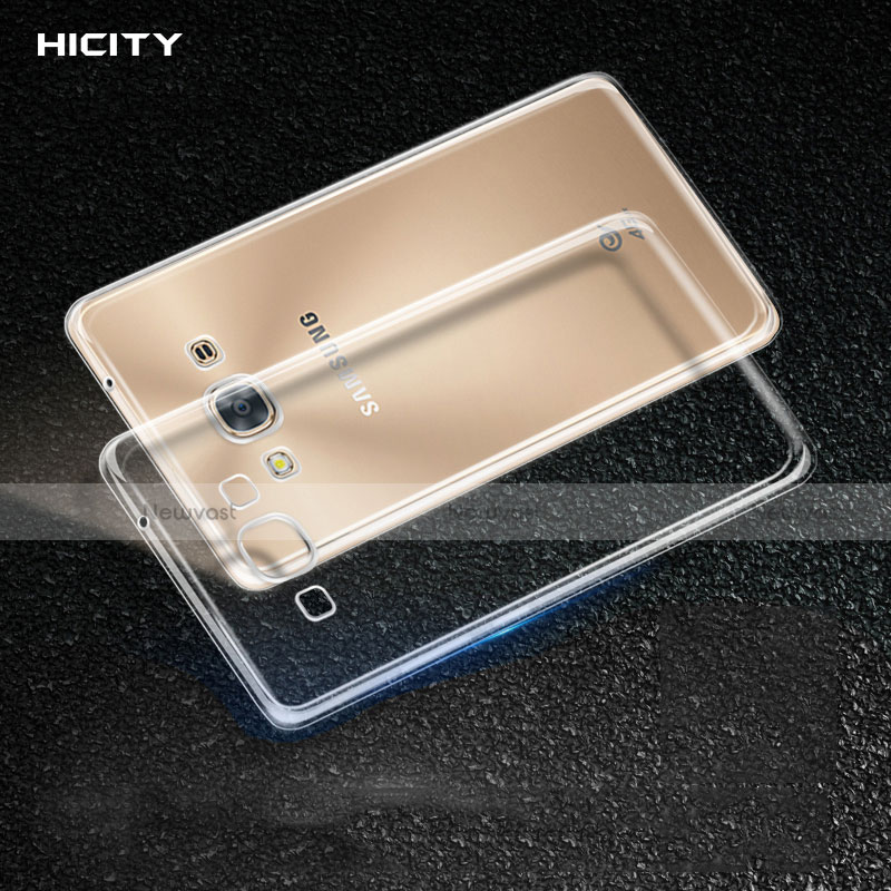 Ultra-thin Transparent TPU Soft Case T02 for Samsung Galaxy J3 Pro (2016) J3110 Clear