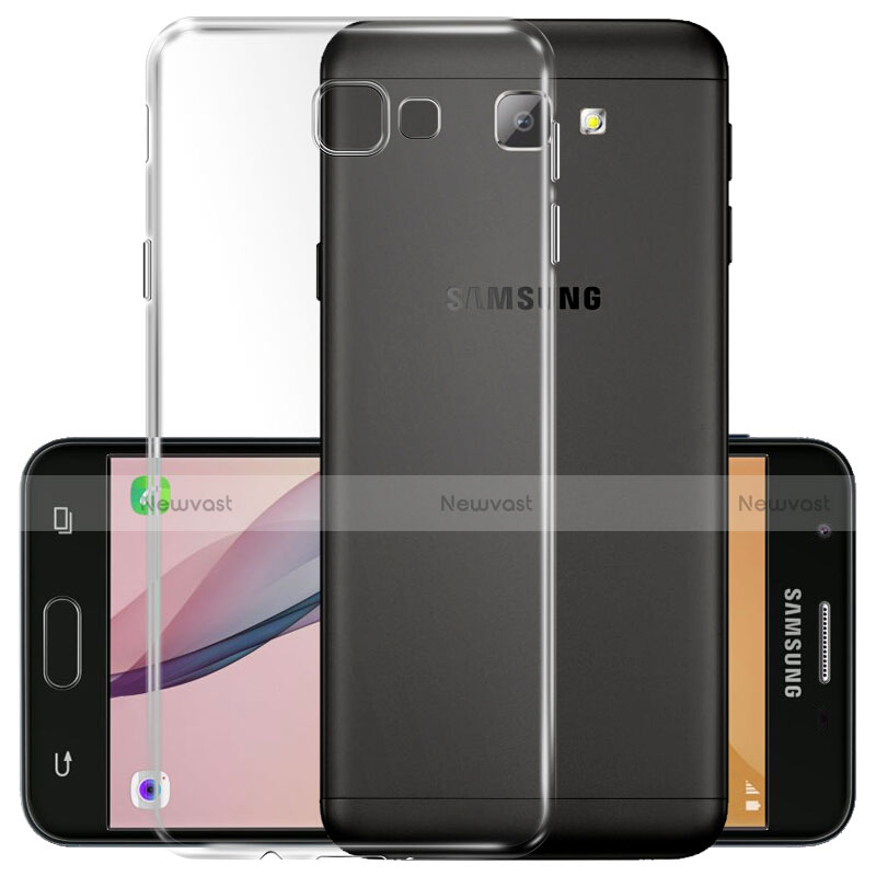 Ultra-thin Transparent TPU Soft Case T02 for Samsung Galaxy J5 Prime G570F Clear