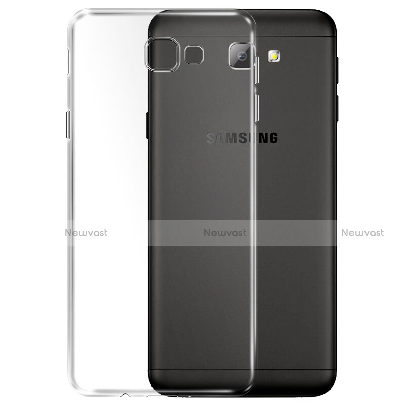 Ultra-thin Transparent TPU Soft Case T02 for Samsung Galaxy J5 Prime G570F Clear