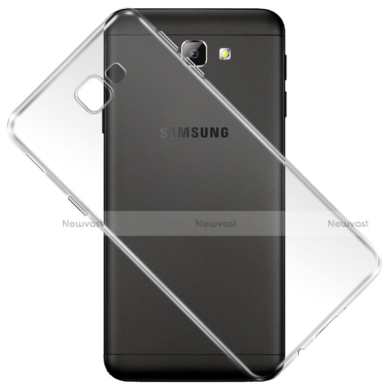 Ultra-thin Transparent TPU Soft Case T02 for Samsung Galaxy J5 Prime G570F Clear