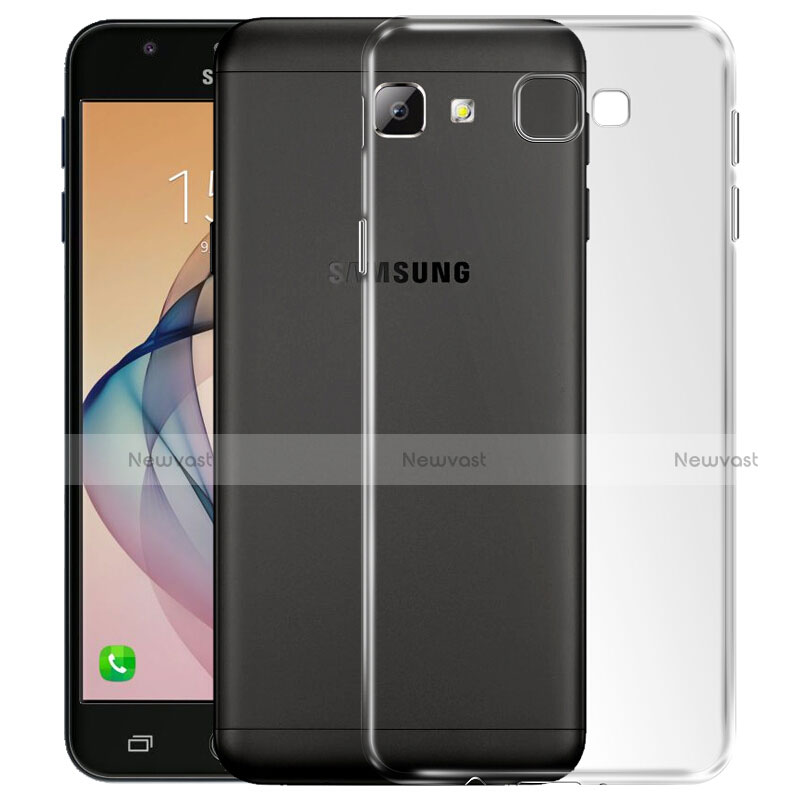 Ultra-thin Transparent TPU Soft Case T02 for Samsung Galaxy J5 Prime G570F Clear