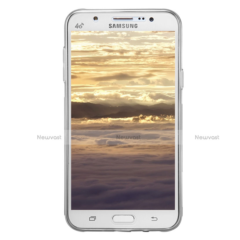 Ultra-thin Transparent TPU Soft Case T02 for Samsung Galaxy J5 SM-J500F Gray