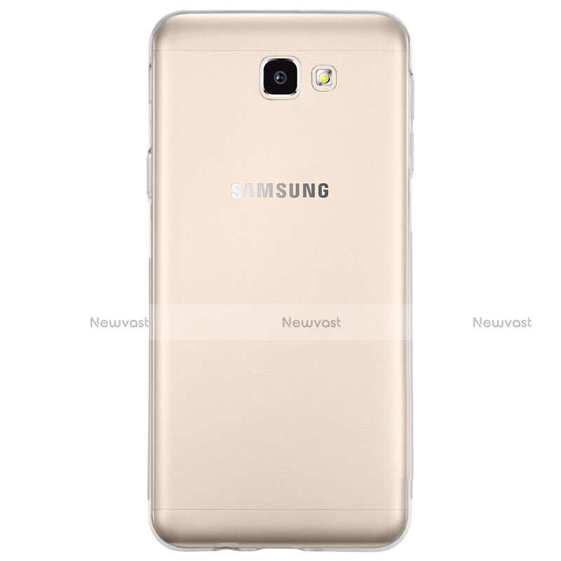 Ultra-thin Transparent TPU Soft Case T02 for Samsung Galaxy J7 Prime Clear