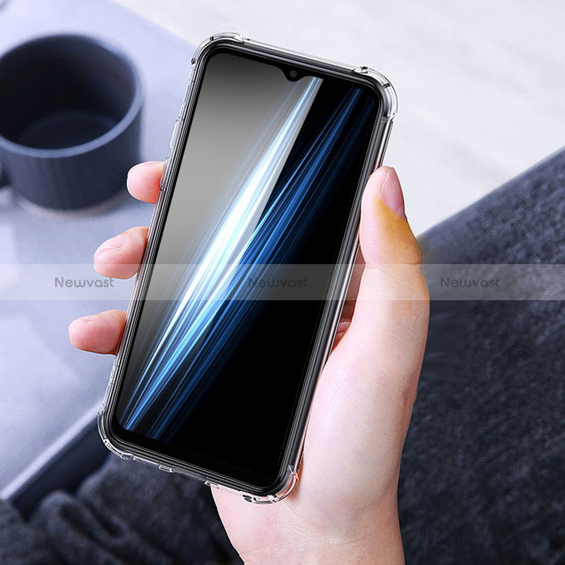 Ultra-thin Transparent TPU Soft Case T02 for Samsung Galaxy M21 (2021) Clear