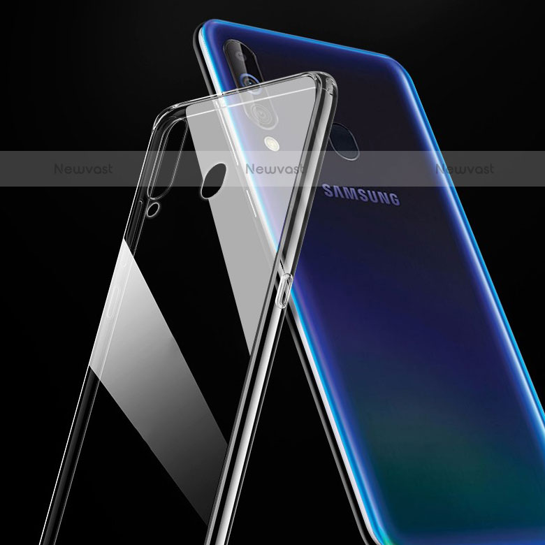 Ultra-thin Transparent TPU Soft Case T02 for Samsung Galaxy M40 Clear