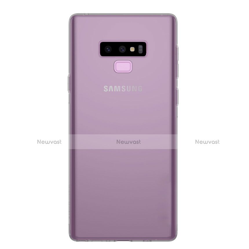 Ultra-thin Transparent TPU Soft Case T02 for Samsung Galaxy Note 9 Gray