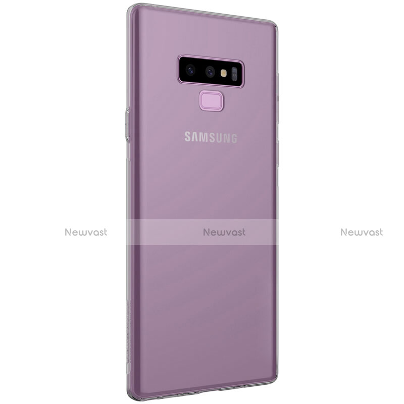 Ultra-thin Transparent TPU Soft Case T02 for Samsung Galaxy Note 9 Gray