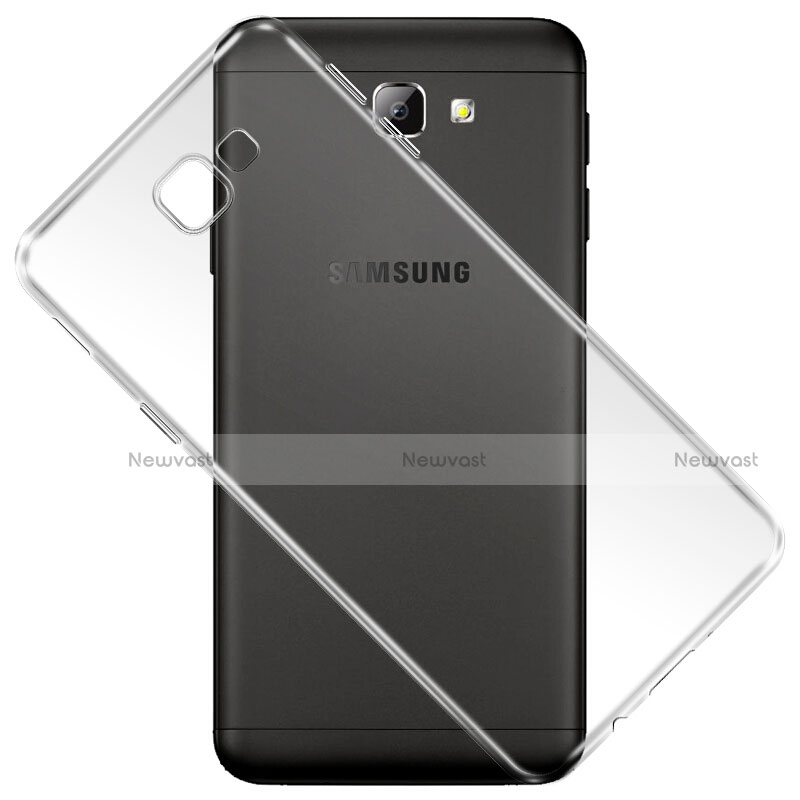 Ultra-thin Transparent TPU Soft Case T02 for Samsung Galaxy On5 (2016) G570 G570F Clear