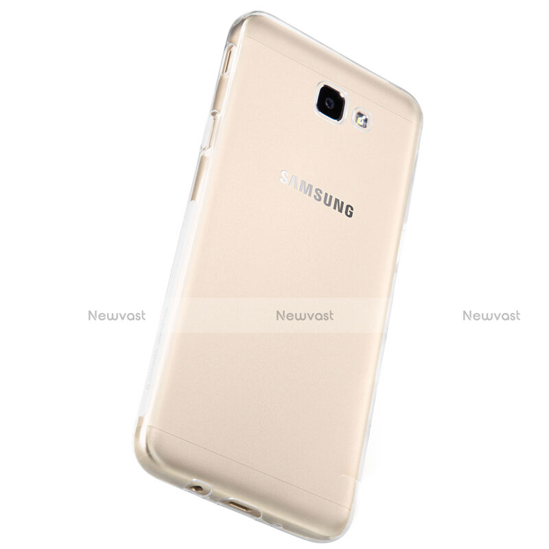 Ultra-thin Transparent TPU Soft Case T02 for Samsung Galaxy On7 (2016) G6100 Clear