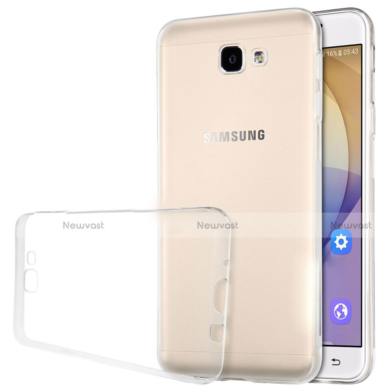 Ultra-thin Transparent TPU Soft Case T02 for Samsung Galaxy On7 (2016) G6100 Clear