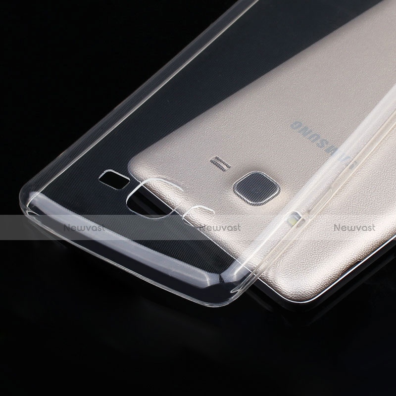 Ultra-thin Transparent TPU Soft Case T02 for Samsung Galaxy On7 G600FY Clear