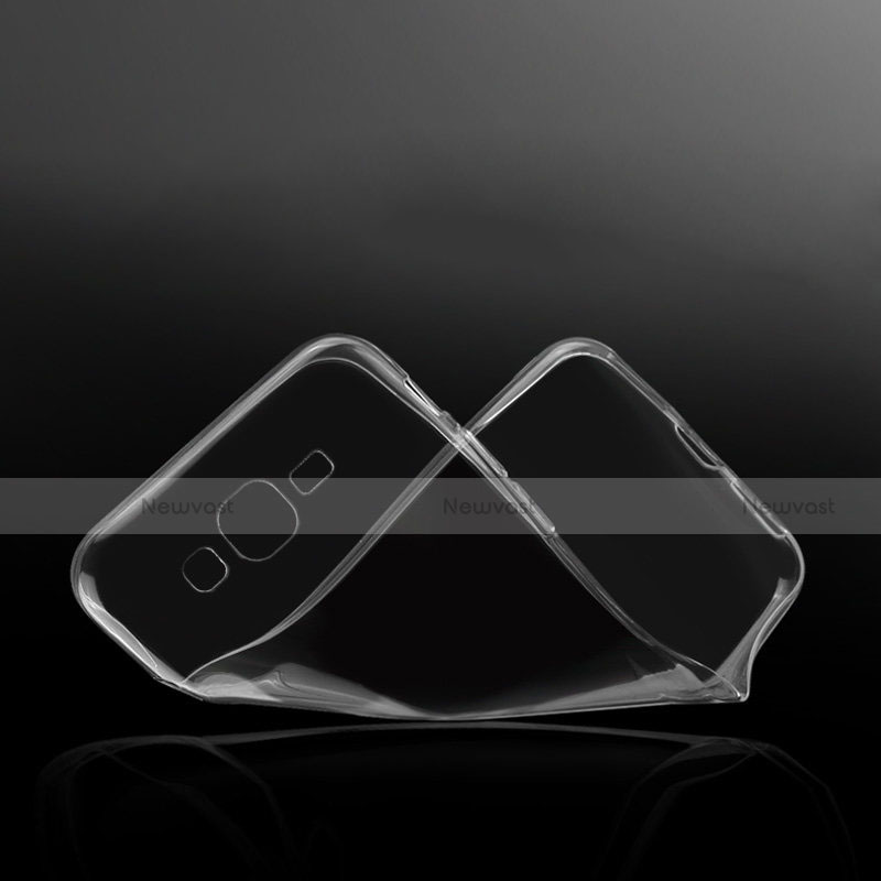 Ultra-thin Transparent TPU Soft Case T02 for Samsung Galaxy On7 Pro Clear