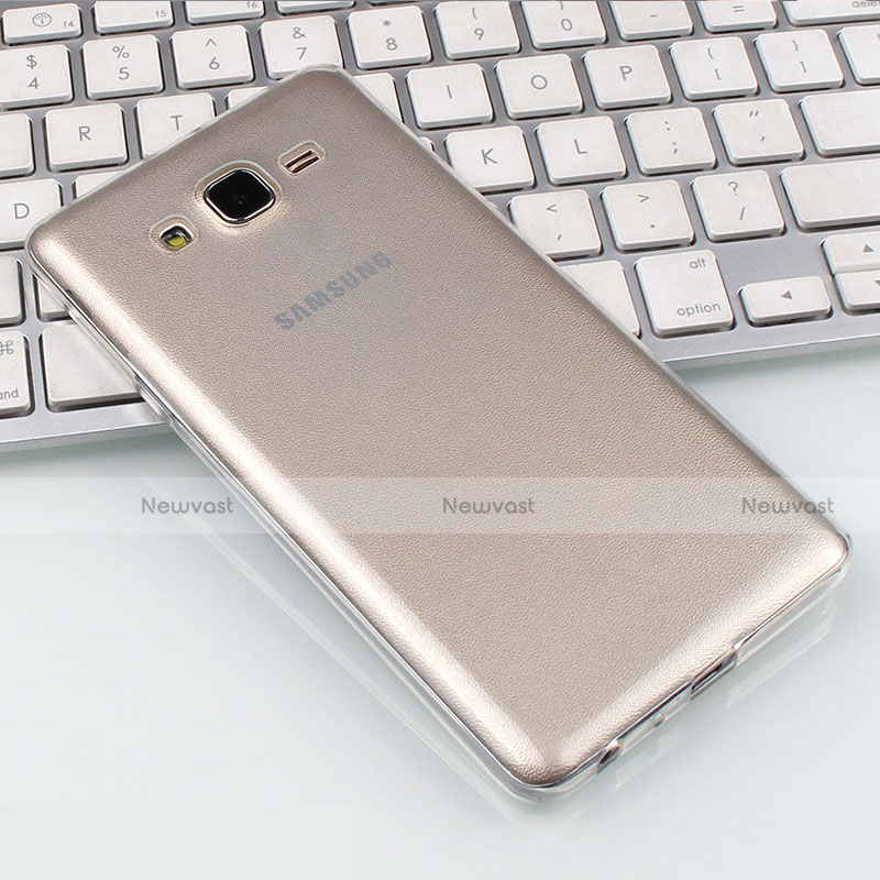 Ultra-thin Transparent TPU Soft Case T02 for Samsung Galaxy On7 Pro Clear