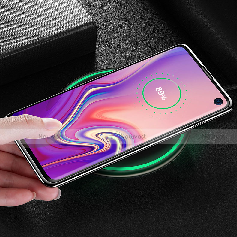 Ultra-thin Transparent TPU Soft Case T02 for Samsung Galaxy S10 5G Black