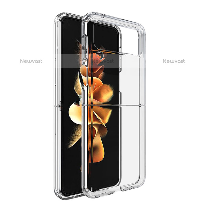 Ultra-thin Transparent TPU Soft Case T02 for Samsung Galaxy Z Flip3 5G Clear