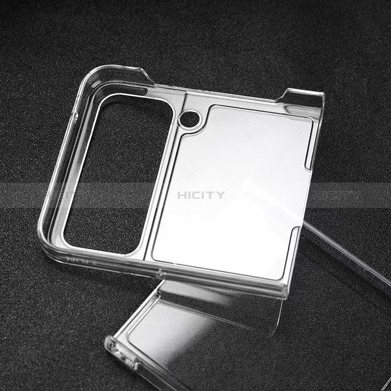Ultra-thin Transparent TPU Soft Case T02 for Samsung Galaxy Z Flip4 5G Clear