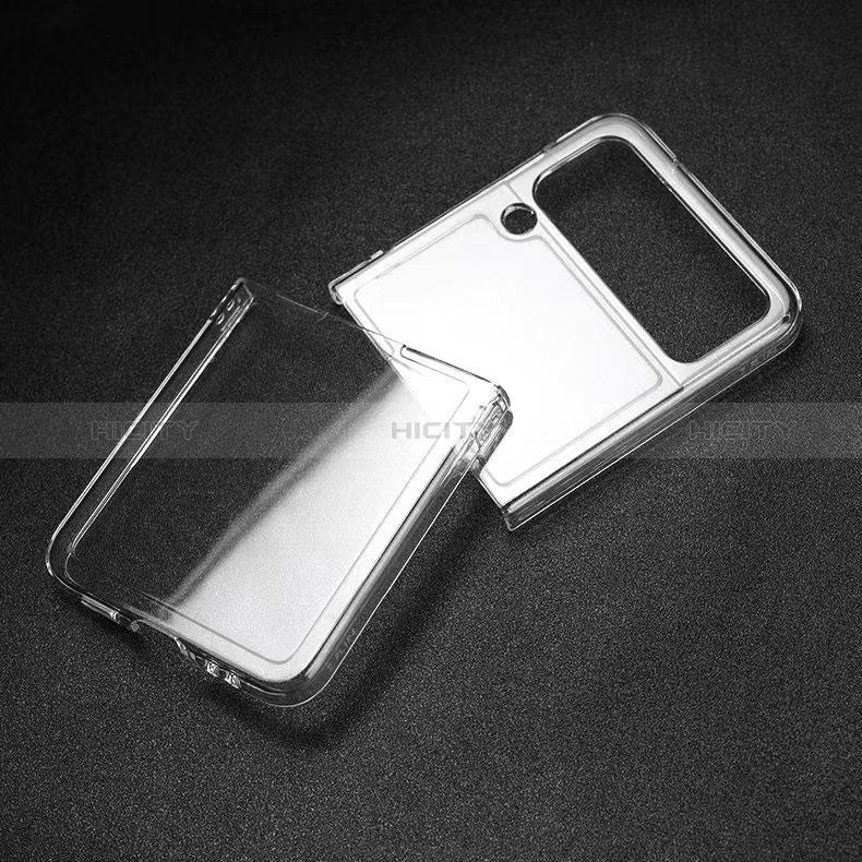 Ultra-thin Transparent TPU Soft Case T02 for Samsung Galaxy Z Flip4 5G Clear