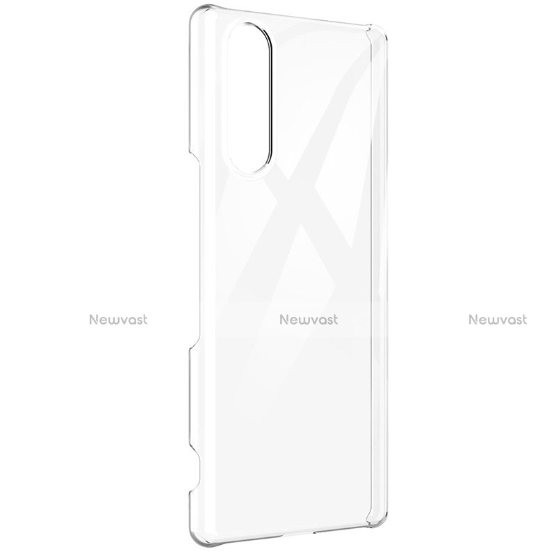 Ultra-thin Transparent TPU Soft Case T02 for Sony Xperia 5 Clear