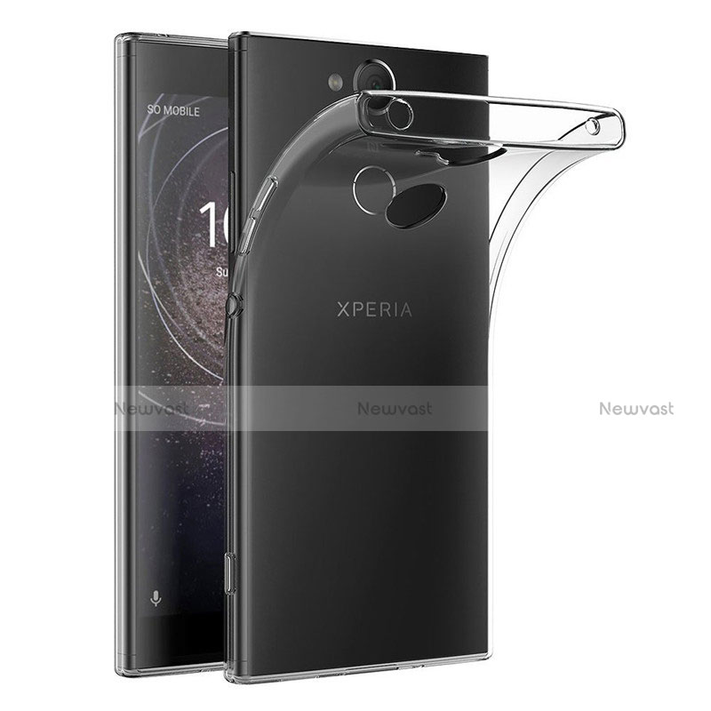 Ultra-thin Transparent TPU Soft Case T02 for Sony Xperia XA2 Clear
