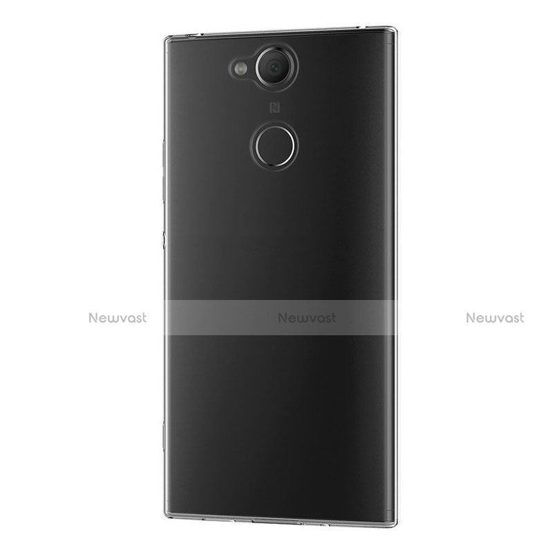 Ultra-thin Transparent TPU Soft Case T02 for Sony Xperia XA2 Plus Clear