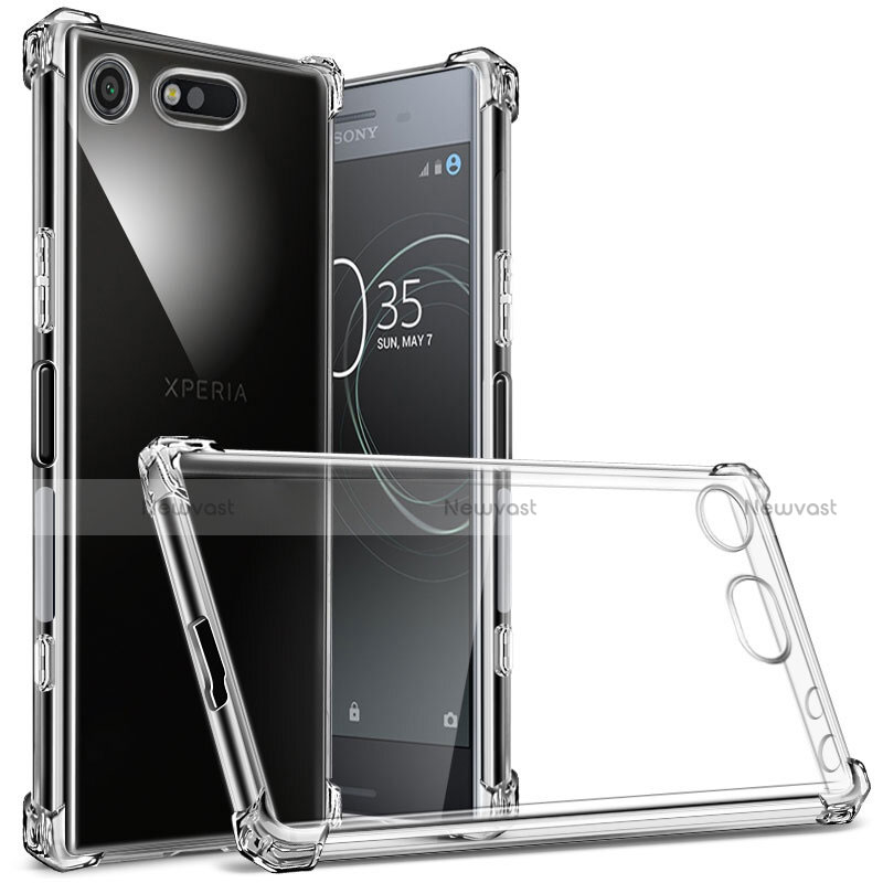 Ultra-thin Transparent TPU Soft Case T02 for Sony Xperia XZ1 Compact Clear