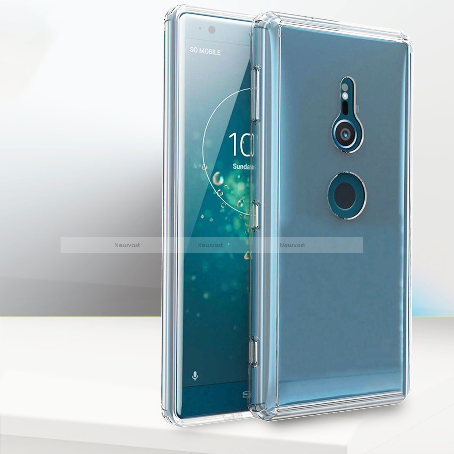 Ultra-thin Transparent TPU Soft Case T02 for Sony Xperia XZ2 Clear