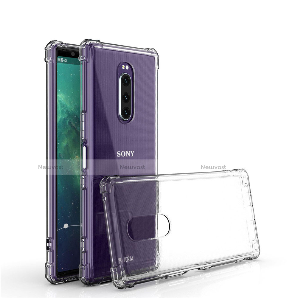 Ultra-thin Transparent TPU Soft Case T02 for Sony Xperia XZ4 Clear