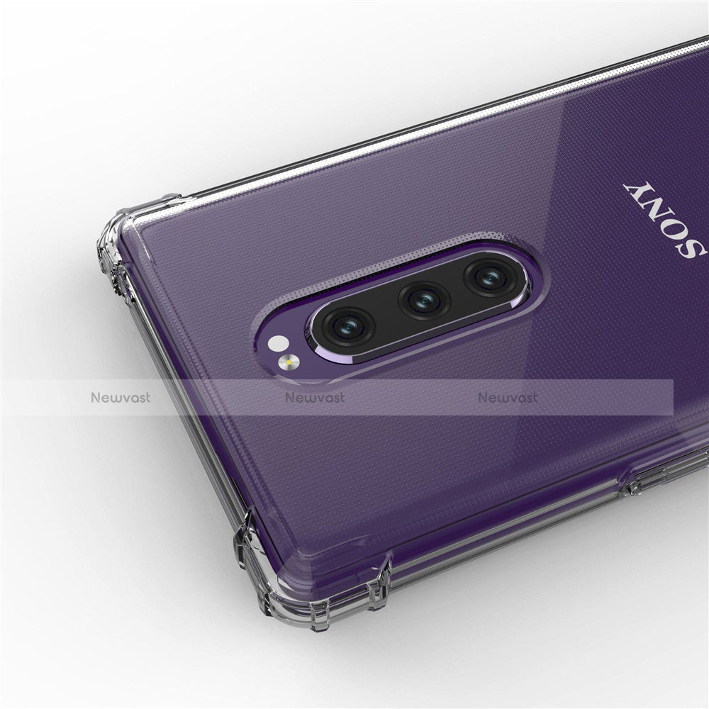 Ultra-thin Transparent TPU Soft Case T02 for Sony Xperia XZ4 Clear