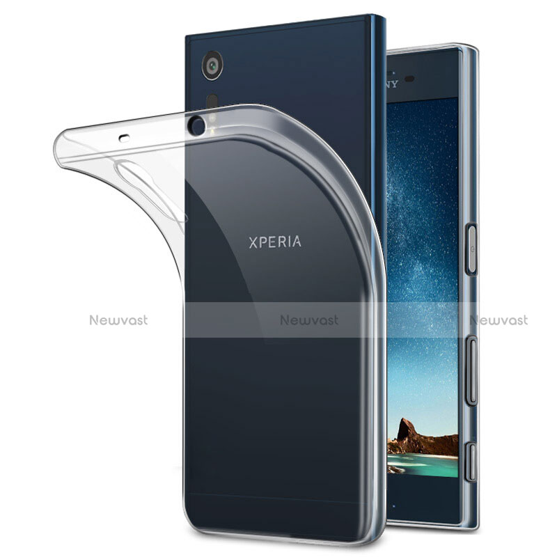 Ultra-thin Transparent TPU Soft Case T02 for Sony Xperia XZs Clear