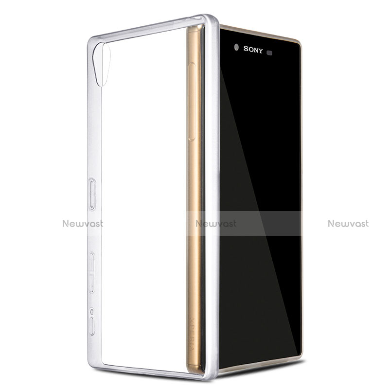 Ultra-thin Transparent TPU Soft Case T02 for Sony Xperia Z5 Premium Clear