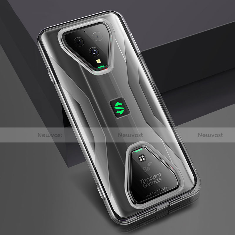 Ultra-thin Transparent TPU Soft Case T02 for Xiaomi Black Shark 3 Pro Clear