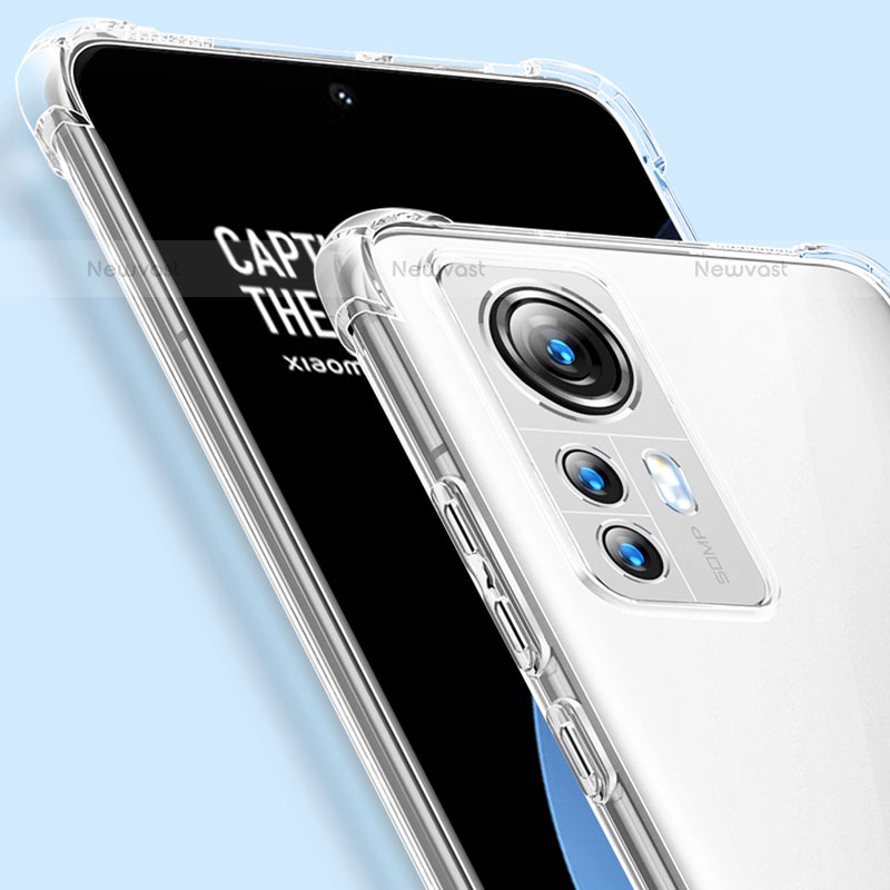 Ultra-thin Transparent TPU Soft Case T02 for Xiaomi Mi 12 5G Clear