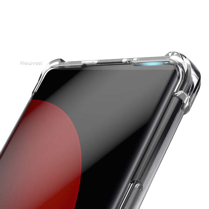 Ultra-thin Transparent TPU Soft Case T02 for Xiaomi Mi 12 Ultra 5G Clear