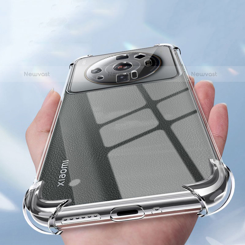 Ultra-thin Transparent TPU Soft Case T02 for Xiaomi Mi 12S Ultra 5G Clear