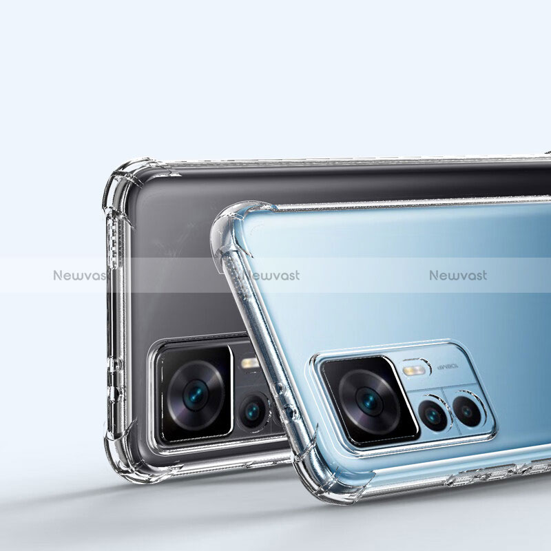 Ultra-thin Transparent TPU Soft Case T02 for Xiaomi Mi 12T 5G Clear