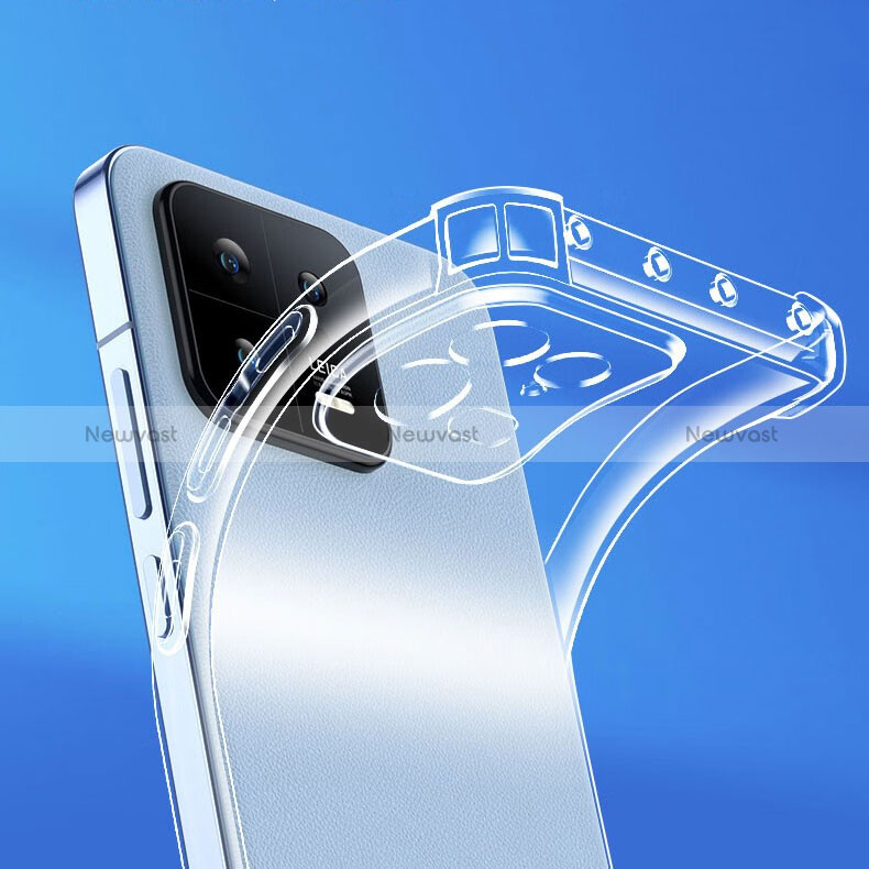 Ultra-thin Transparent TPU Soft Case T02 for Xiaomi Mi 13 5G Clear