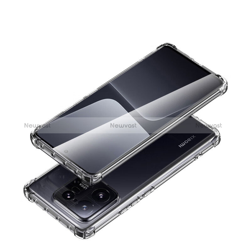 Ultra-thin Transparent TPU Soft Case T02 for Xiaomi Mi 13 Pro 5G Clear