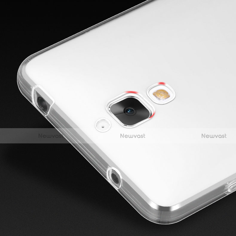 Ultra-thin Transparent TPU Soft Case T02 for Xiaomi Mi 4 Clear