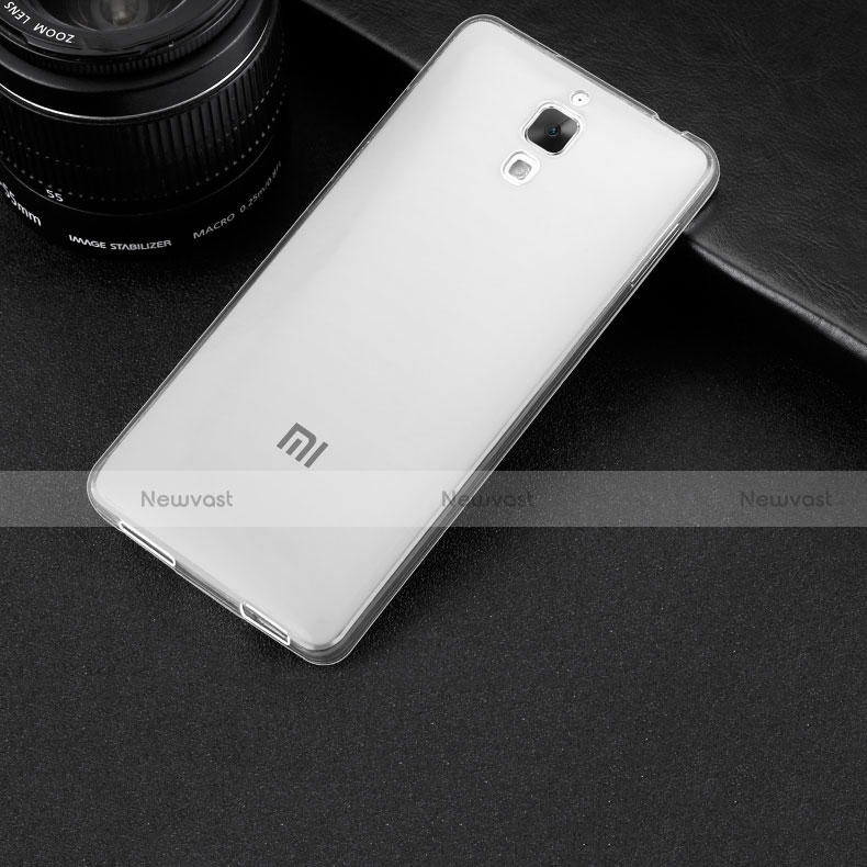 Ultra-thin Transparent TPU Soft Case T02 for Xiaomi Mi 4 Clear
