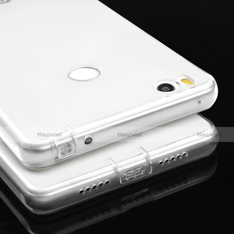 Ultra-thin Transparent TPU Soft Case T02 for Xiaomi Mi 4S Clear