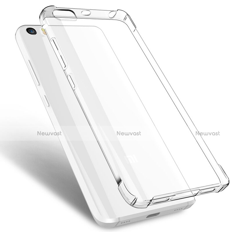 Ultra-thin Transparent TPU Soft Case T02 for Xiaomi Mi 5S Clear