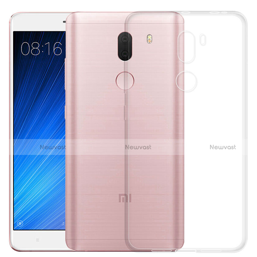 Ultra-thin Transparent TPU Soft Case T02 for Xiaomi Mi 5S Plus Clear