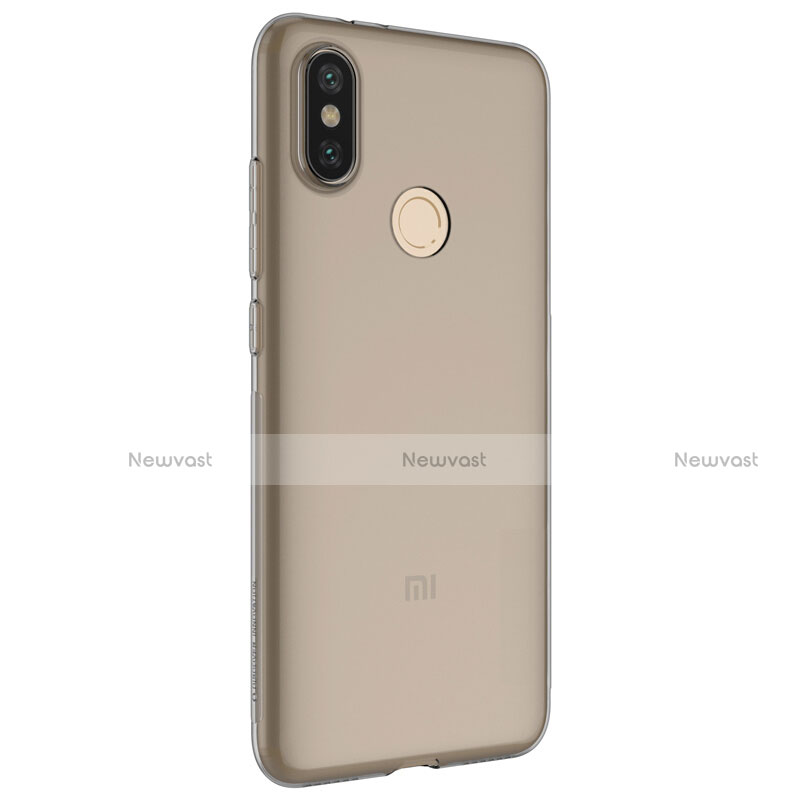 Ultra-thin Transparent TPU Soft Case T02 for Xiaomi Mi 6X Gray