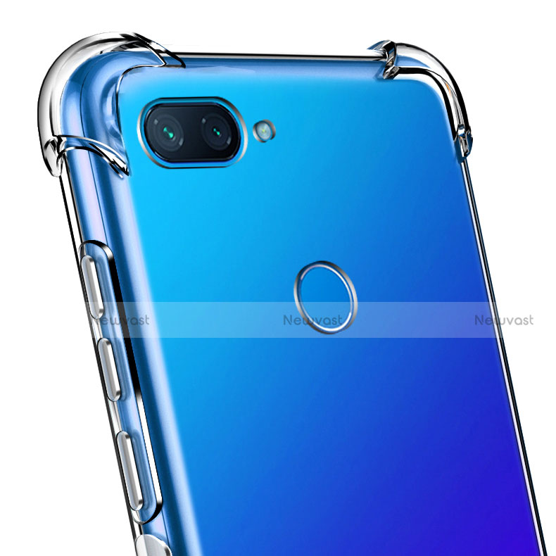 Ultra-thin Transparent TPU Soft Case T02 for Xiaomi Mi 8 Lite Clear