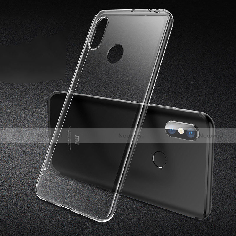 Ultra-thin Transparent TPU Soft Case T02 for Xiaomi Mi Max 3 Clear