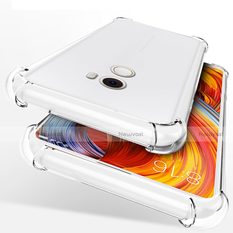 Ultra-thin Transparent TPU Soft Case T02 for Xiaomi Mi Mix 2 Clear