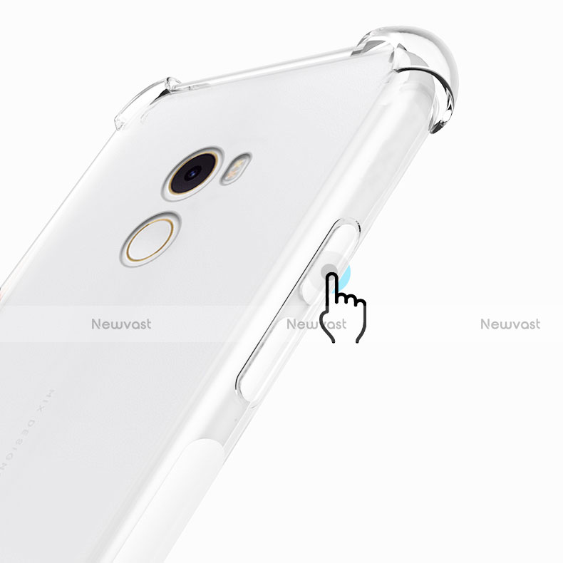 Ultra-thin Transparent TPU Soft Case T02 for Xiaomi Mi Mix 2 Clear