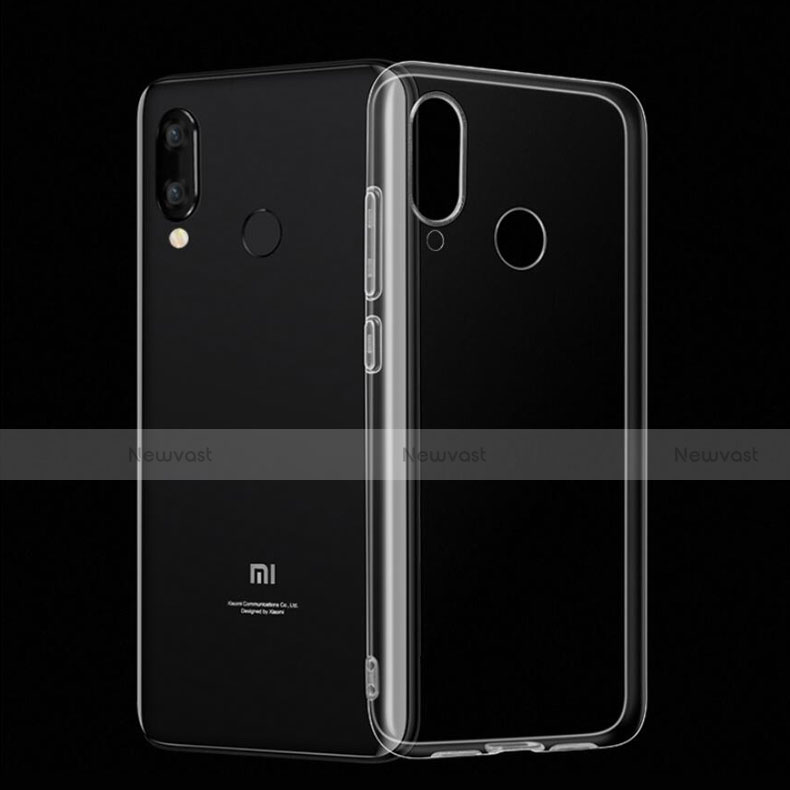 Ultra-thin Transparent TPU Soft Case T02 for Xiaomi Mi Play 4G Clear