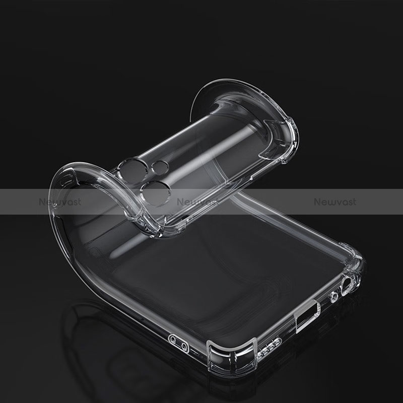 Ultra-thin Transparent TPU Soft Case T02 for Xiaomi Redmi 12 5G Clear